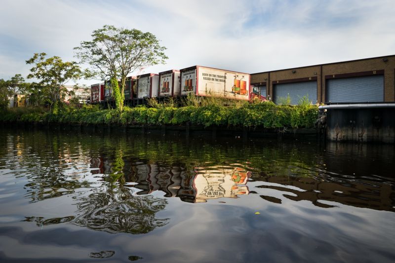 Canoe Ride in Newtown Creek